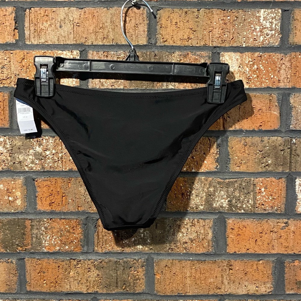 AERIE BLACK BIKINI BOTTOMS - Picture 9 of 11